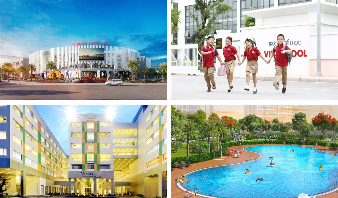 Hệ thống tiện ích tại Dự án Căn Hộ Vinhomes Hóc Môn